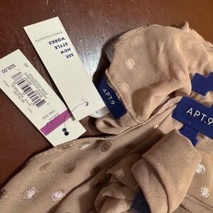 Apt. 9 Blush and Navy Fashion Infinity loop scarf